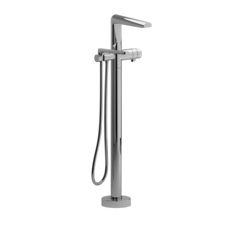 Riobel Parabola Single Leg Floor Mount Tub Filler Trim TPB39C